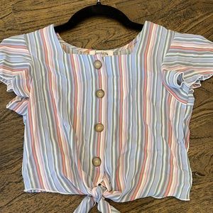 NWT Girls Two Piece Skirt Set